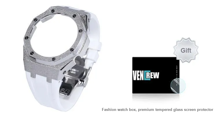 Vencrew Unisex Frost Gold Collection Watch Cases-0