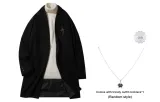 Black Fleece-Lined (Comes with Trendy Necklace)