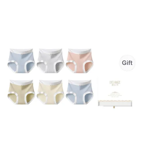 XIA.WA.ZHI.XIU Underpants Women's Box 6 Pack