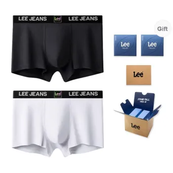 Lee Classic 101 Underpants Men's Gift Box Of 2 Strips