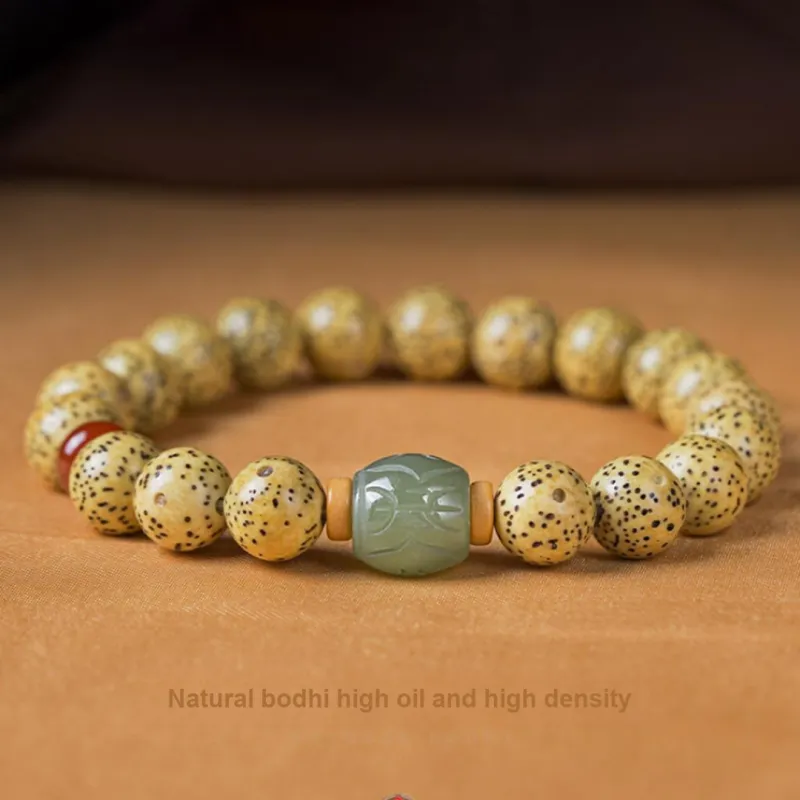 Seven Little Craftsmen Star Moon Bodhi Seeds Bracelets Unisex-2