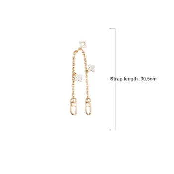 Luxury Care Artisan Workshop Metal Bag Strap Women's Gold Tone