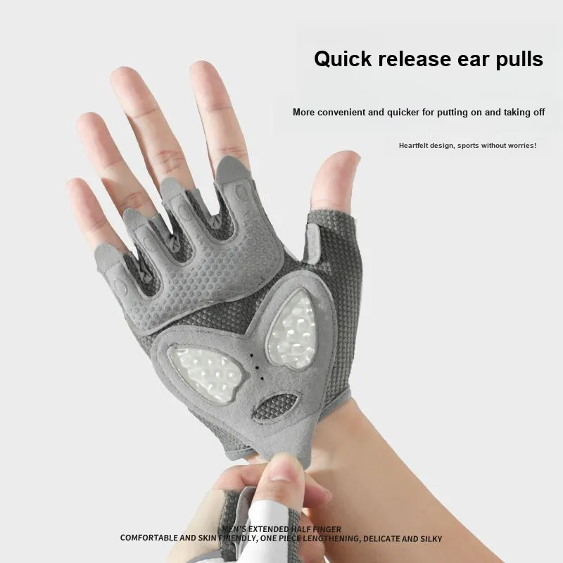 NANJIREN Half Finger Fitness Gloves Women's-8