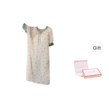 ANVINAL Nightgown Women's Gift Box Set Apricot