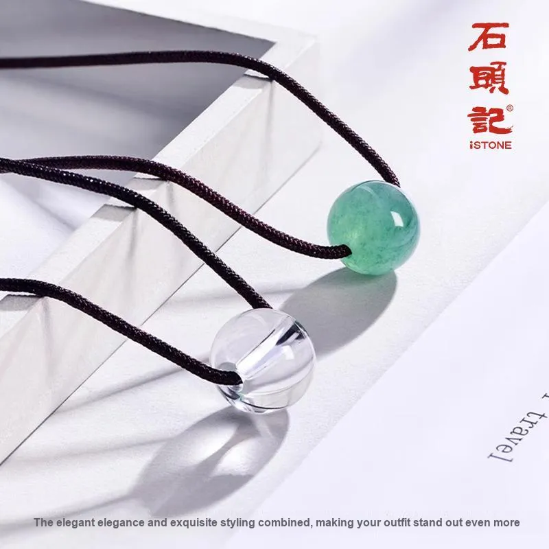 Stone Notes Aventurine Necklaces Unisex-3