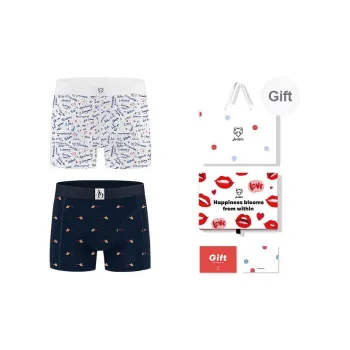 A damunderwear Boxer Shorts Men's Gift Box Of 2 Strips