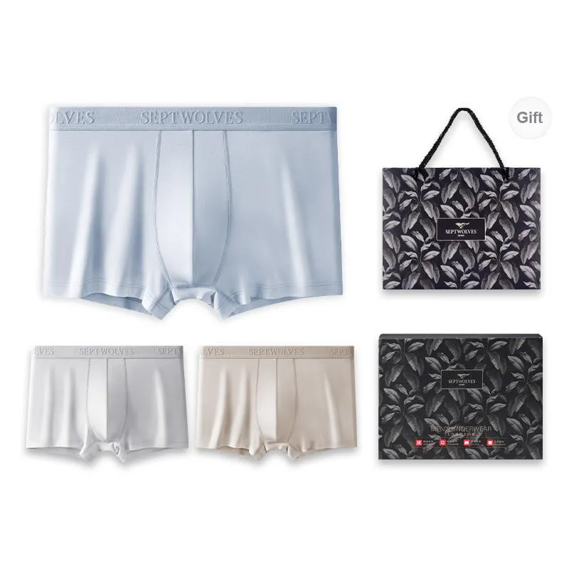 SEPTWOLVES Underpants Men's 3 Pack-4