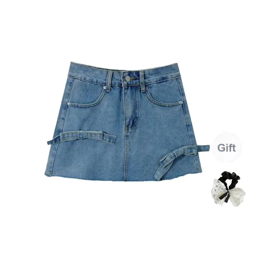 TUSHIFEI Denim Short Skirts Women's