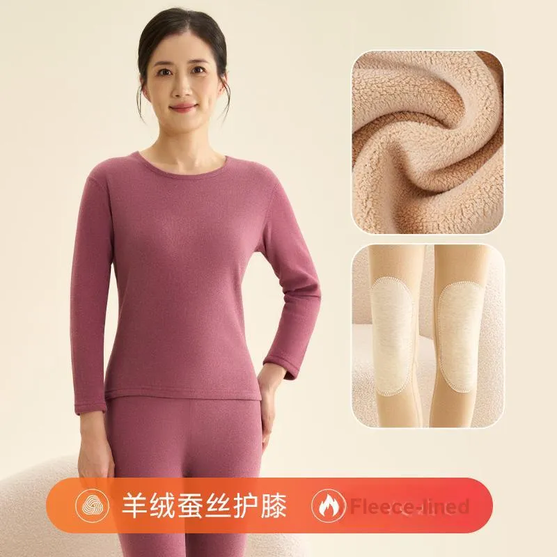 Lan Miao Women's Thermal Sets-10