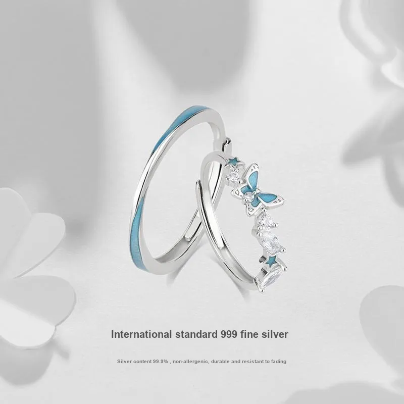 JUICY GRAPE S999 Fine Silver Rings Unisex-2