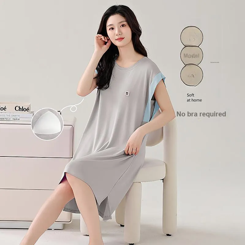 GOSO Nightgown Women's Light Gray-1