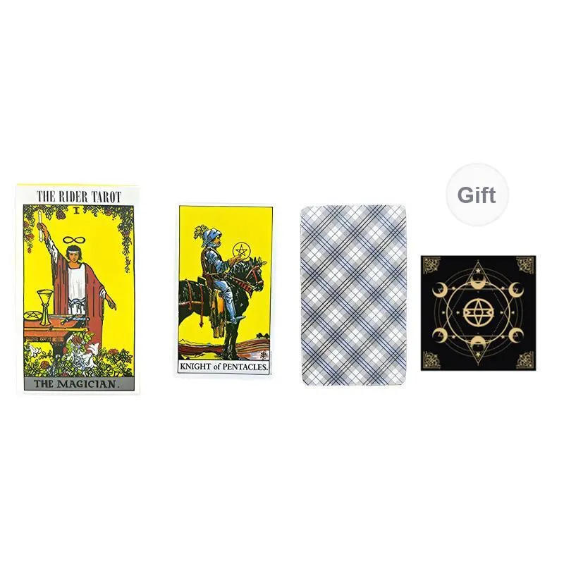 Imono Waite Tarot Card Deck, Tarot Multi English Edition Card Game, Casual Party Board Games-20