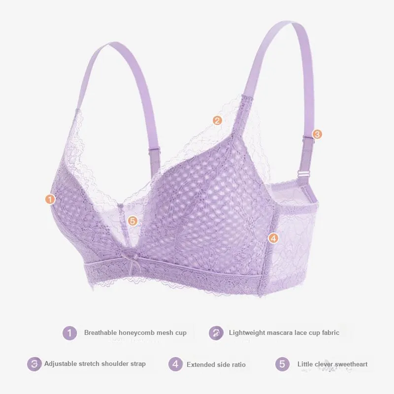 GORRENNO Women's Bras-12