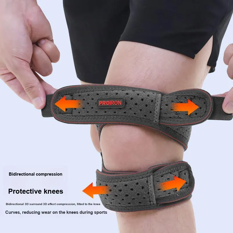 PROIRON Basketball Badminton Running Bone Band Gray Orange Black Orange Polyamide Elastane Unisex-1