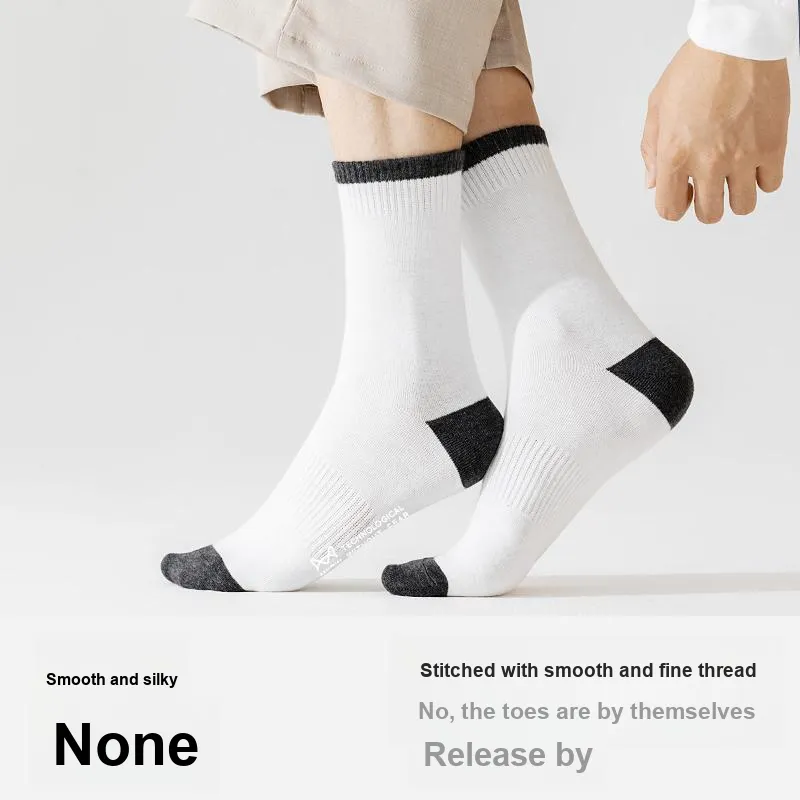 MIIOW Knee High Socks Men's 5 Pack-5