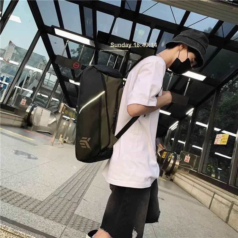 MTribe Nylon With Oxford Travel Bag Unisex Multicolor-33
