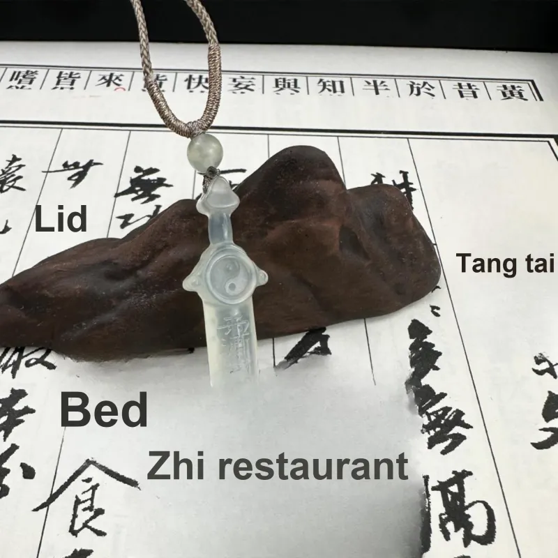 JIAOSHIYU Serpentine Jade Necklaces Unisex-2