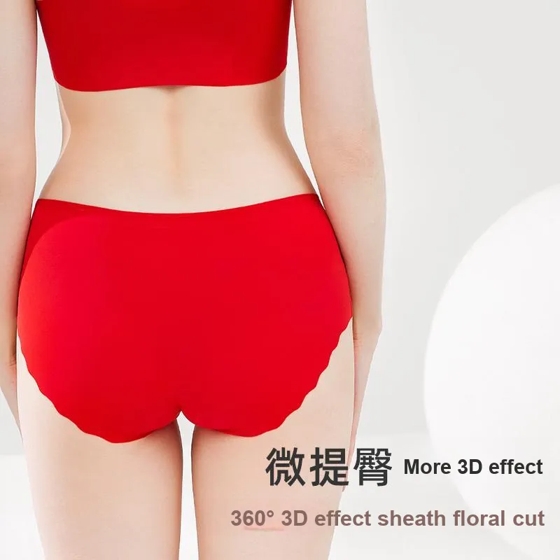 Goobras Underwear Set Women's Red-2