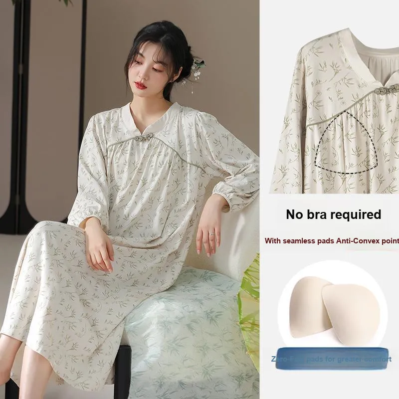 Lan Miao Long Sleeved Dress Women's-3