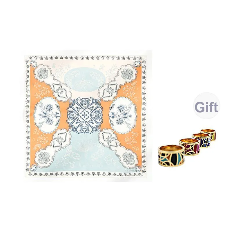 MARJAKURKI Square Scarf Women's-0