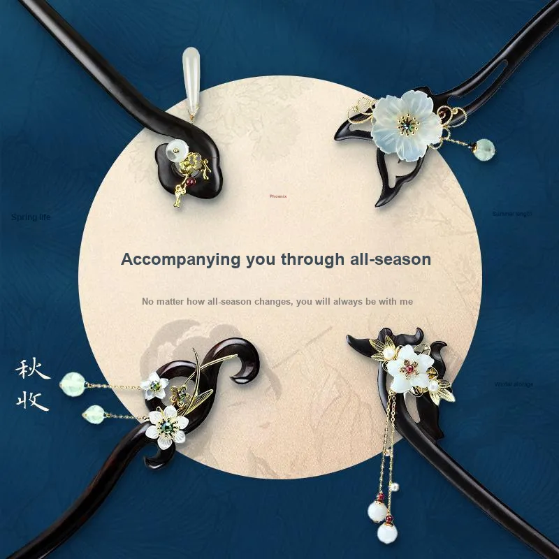 Phoenix Nirvana Ebony Hairpins Women's-17