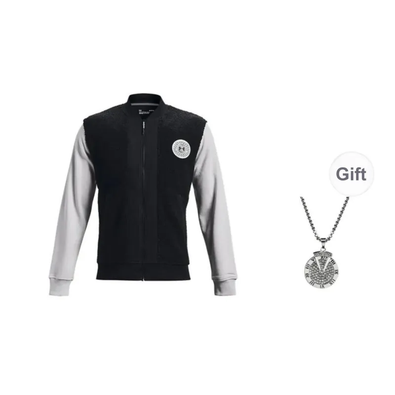 Under Armour Jackets & Coats Men's Black, Comes With Necklace-0