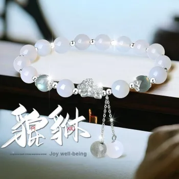 EAST BEAUTY Chalcedony Bracelets Women's