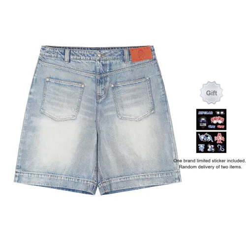 BIPOLAR Denim Shorts Unisex