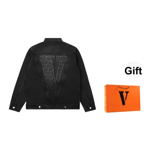VLONE Big Logo Series Унисекс Джинсовые куртки