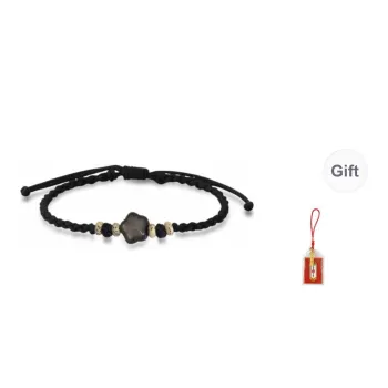 LUXLINE Obsidian Bracelets Unisex