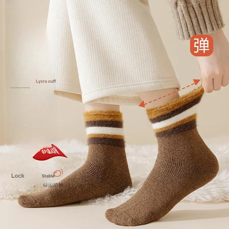 Caramella Mid Calf Socks Women's 3 Pack-6