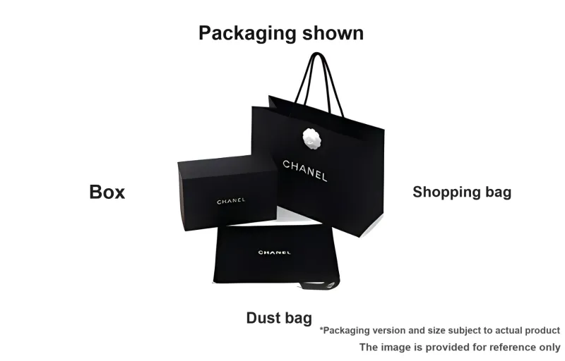 CHANEL Shiny Lambskin Clutch Women's Black-3