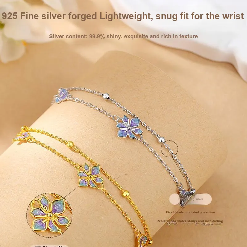 Hurry That Year S925 Silver Bracelets Women's-2