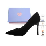 Black Suede 8CM[Gift Box Set]