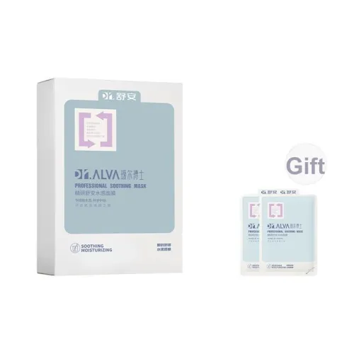 Dr.Alva Удобный Вода Feel Маски для лица Стабилизирующий Успокаивающий Увлажняющий Восстанавливающий Увлажняющий 10 шт Коробка