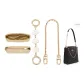 2 Pcs Felt Liner+Camellia Extender Chain+Decorative Chain