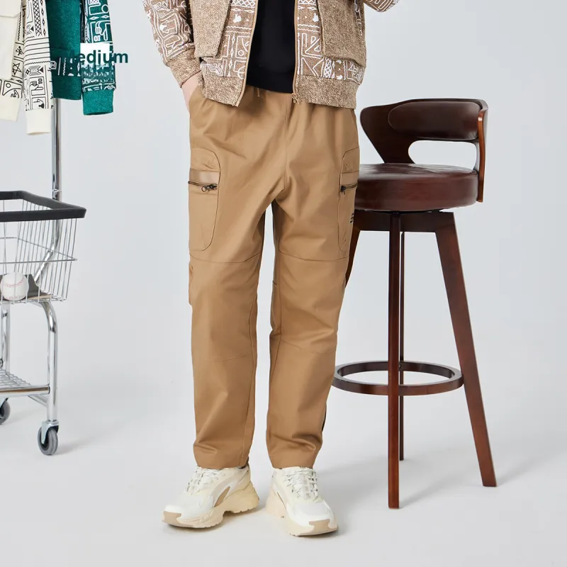 Erke Casual Pants Men's Premium Khaki-2