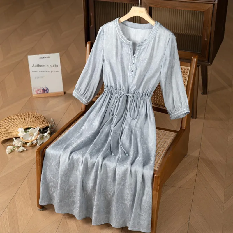 To The West Short Sleeved Dress Women's-8