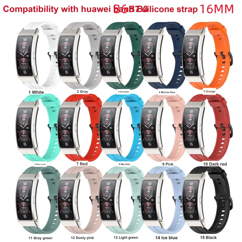 CHRROTA Watch Band Compatible With All Devices Silicone Material-1