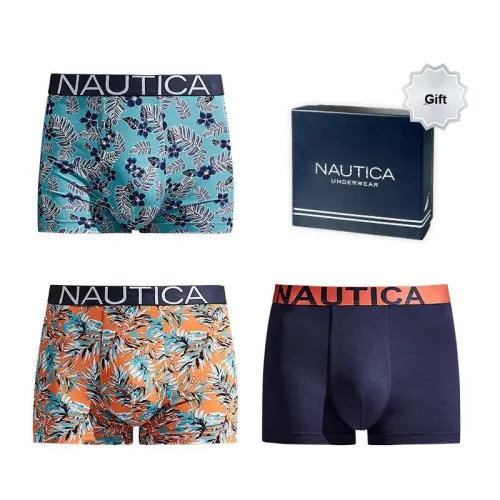 NAUTICA UNDERWEAR Апельсин + Озерно-голубой + Темно-синий Мужские подарочные наборы нижнего белья