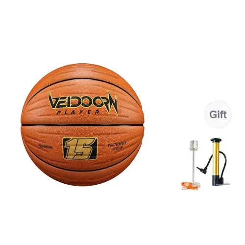 VEIDOORN PU Basketball Brown Size 7 Ball Training Unisex