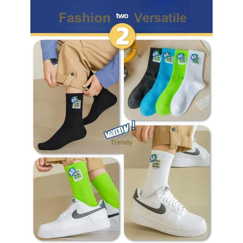 SALOATO Unisex Knee high Socks-27
