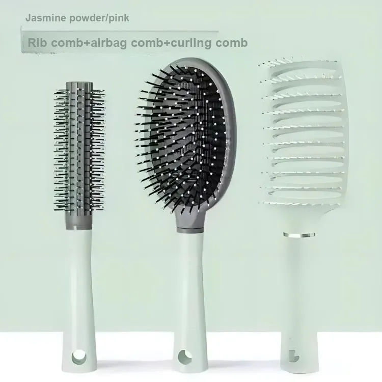 JIXUAN Fluffy Long Hair With High Crown Styling Comb Massage Without Damaging The Scalp-2