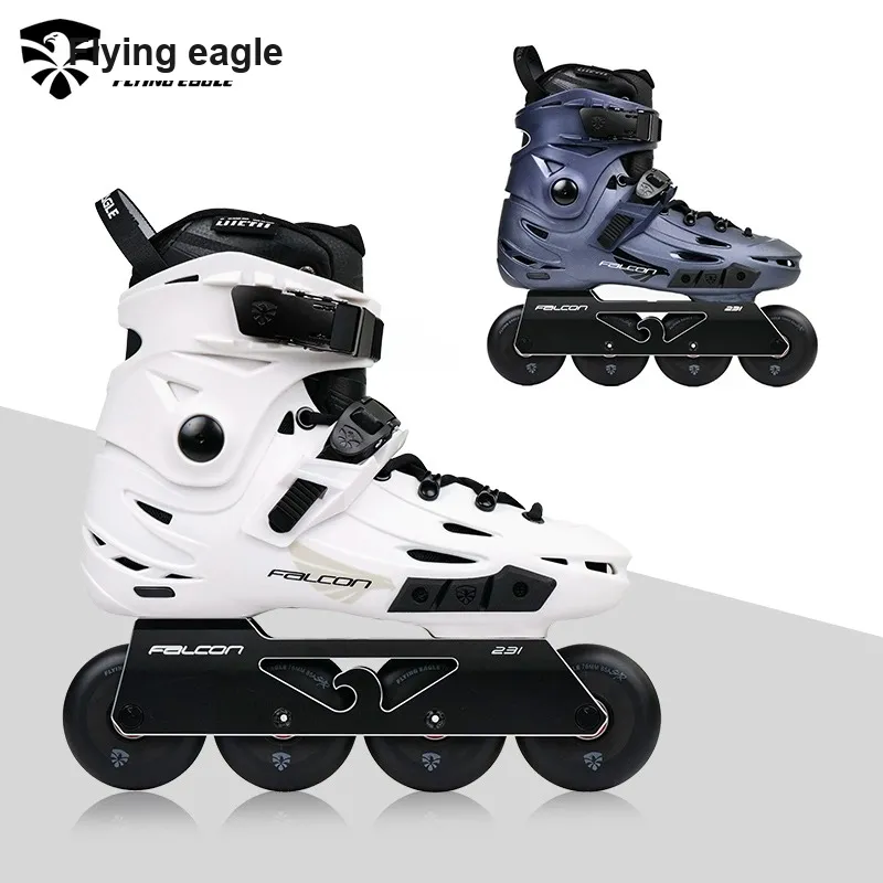 FLYING EAGLE Inline Skates Unisex Black White-2