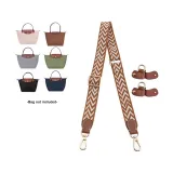 Brown with Gold Buckle) 76-115cm[Canvas]Adjustable Set