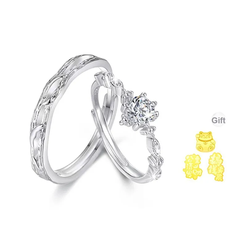 LUYUO Adjustable Opening Rings Unisex-7