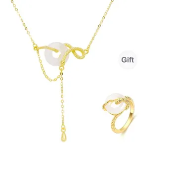 IWE Chalcedony Necklaces Women's