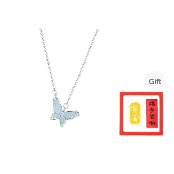 Chongqing Gold Store S 999 Fine Silver Necklaces Women's