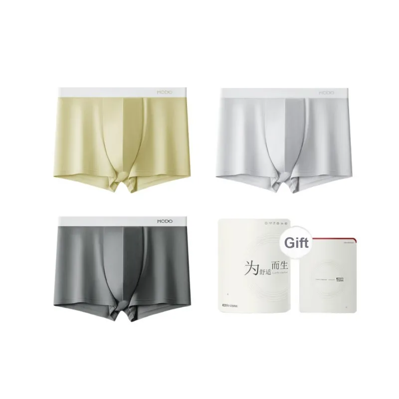 Red Bean Underpants Men's Shopping Bag 3 Pack-2