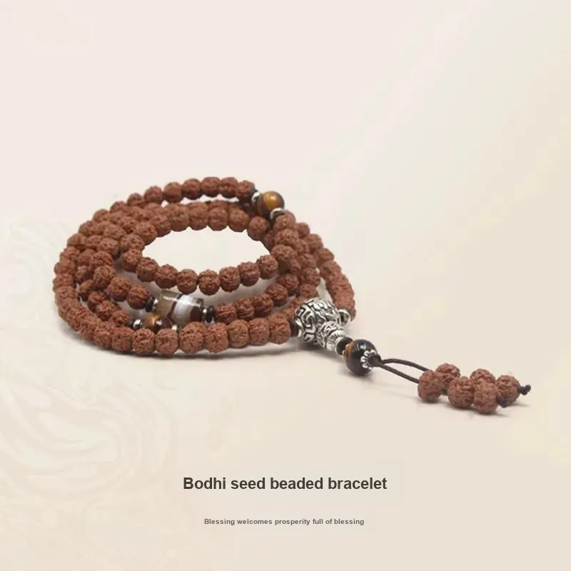 Yi Zhi Jing King Kong Bodhi Seeds Bracelets Unisex-1